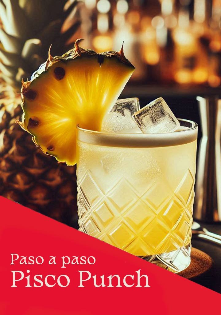 Receta original del pisco punch