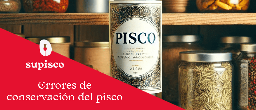 errores de conservacion del pisco